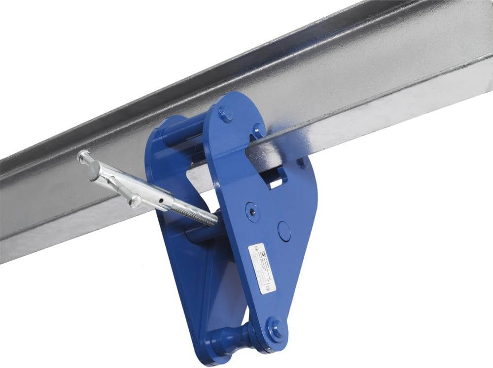 Trägerklemme PLANETA, BK50 Tragfähigkeit 5.000 kg Greifbereich 90 - 320 mm