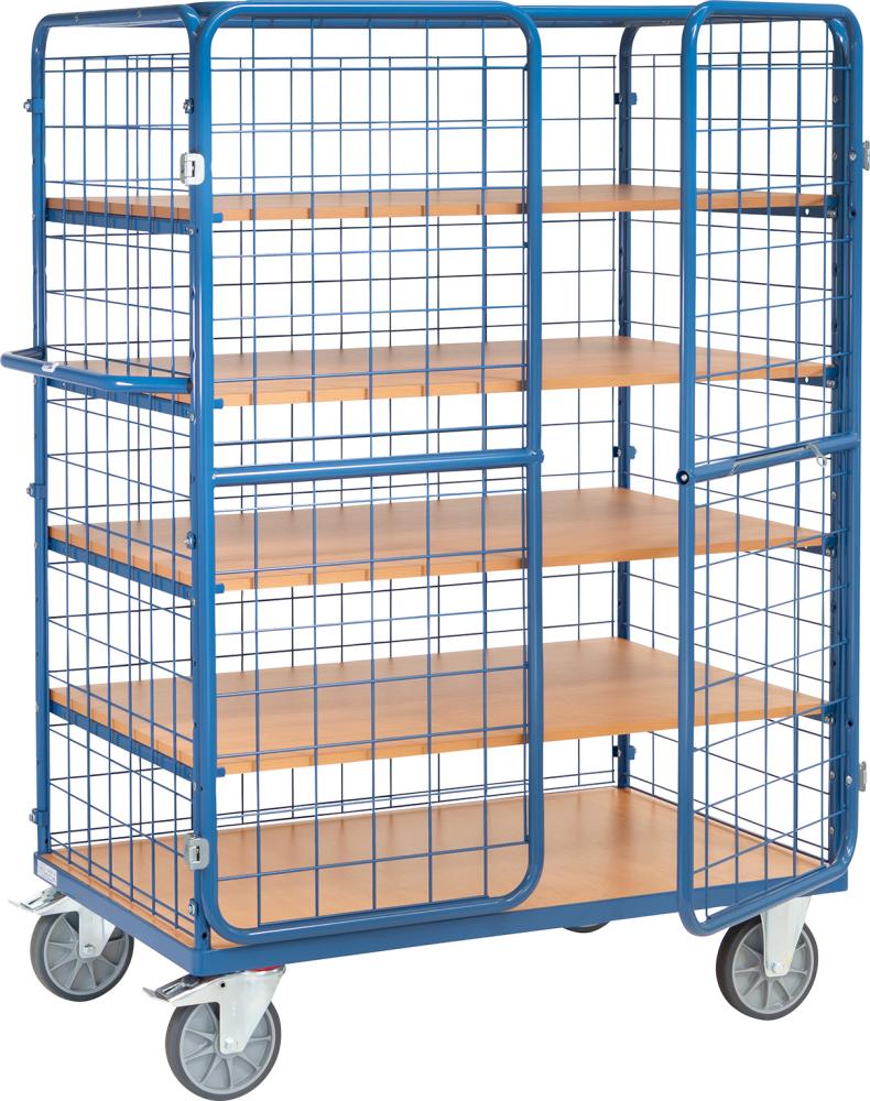 Etagenwagen FETRA, 8583-3DE Ladefläche 1.200 x 800 mm