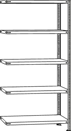 Schraubregal SCHULTE, AR 250 kg 3000x1000x500mm 7Böd verzSCHULTE Lagertechnik