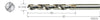 HSS twist drill type N profile ground