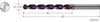 HSS-Co twist drill R40NH TiAlN