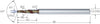 Solid carbide micro drill, CrazyDill Coolpilot SST-Inox, 3 × A11, eXedur SNP, with internal cooling 0380