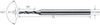 Micro drill VHM, 4 × A11, eXedur RIP