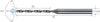 Solid carbide micro drill, 10 × A11, eXedur RIP, with internal cooling 0460