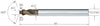 Kleinstbohrer VHM MIKRON, CrazyDrill Hexalobe, Titan