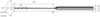 Kleinstbohrer VHM, 30 × A11, Titan 0047
