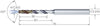 Solid carbide micro drill, CrazyDrill Cool SST-Inox, 6 × A11, eXedur SNP, with internal cooling 0315
