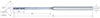Kleinstbohrer MIKRON, VHM, CrazyDrill Flex SST-Inox, 30 × A11, eXedur RIP, mit integrierter Kühlung