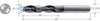 High-performance drill VHM shank form HA 5 × A11 with internal cooling TiAlN 
