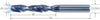 High performance drill solid carbide shank form HA 5 × A11 type aluminum internal cooling 14,50
