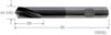 NC spot drill solid carbide 120° TiAlN