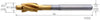 Flat countersink HSS through-hole fine TiN
