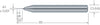 Micro precision reamer solid carbide 1.03