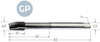 Maschinengewindebohrer PREMUS GP, metrisch, HSS-E PM, Hardlube, 6GX