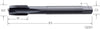 Machine tap HSS-Co steam-tempered
