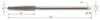 Mutterngewindebohrer PRETEC, HSS blank