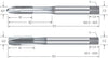 Maschinengewindebohrer PREMUS, HSSCo-PM, TiCN