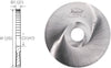 Circular saw blade HSS fine toothed A 80X2.5X22