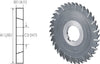 Metallkreisfräser HSS-Co Typ N kreuzverzahnt 100X2,0X32