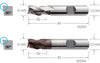 End mill HSS-Co short sharp-edged TiAlN 10.00