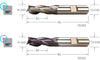 HSS-Co end mill long sharp-edged