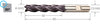 HSS-Co end mill extra long sharp-edged TiAlN