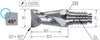 Zylinderfräser HAIMER, Duo Lock Power, 1,5 × A1