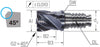 Zylinderfräser HAIMER, Duo Lock, Basic, kurz, 0,75 × A1