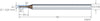 Kleinstfräser VHM MIKRON, CrazyMill Cool Micro, 3 × A1, eXedur SNP