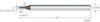 Kleinstfräser VHM MIKRON, CrazyMill Cool Micro, 3 × A1, eXedur SNP