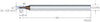 Kleinstfräser VHM MIKRON, CrazyMill Cool Micro, 3 × A1, eXedur SNP