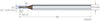 Kleinstfräser VHM MIKRON, CrazyMill Cool Micro, 5 × A1, eXedur SNP