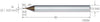 Kleinstfräser VHM MIKRON, CrazyMill Hexalobe, 3,5 × A1, eXedur SNP