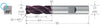 Schaftfräser PRETEC, VHM, lang, mit Schutzfase, TiAlN