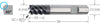 Solid Carbide End Mill short Finishing Cutter X-CEED