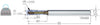 Vollradiusfräser MIKRON, VHM, CrazyMill Cool Vollradius, 5 × A1, eXedur SNP