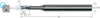 Torus End Mill VHM CrazyMill Cool, 5 × A1, with corner radius, eXedur RIP