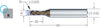 Kleinstfräser VHM MIKRON, CrazyMill Cool, torisch, Typ A-2 × A1, eXedur SNP