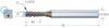 Kleinstfräser VHM MIKRON, CrazyMill Cool, torisch, Typ N-4 × A1, eXedur SNP