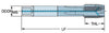 CoroTap™ 200 geradegenuteter Gewindebohrer mit Schälanschnitt SANDVIK, T200-PM109AE-1/2    P1PM