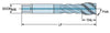 CoroTap™ 300 spiralgenuteter Gewindebohrer mit Schälanschnitt SANDVIK, T300-PM105DA-M18    P1PM