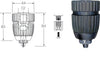 Bohrfutter Extra RV RÖHM, mit Radialverriegelung, Aufnahme 1/2