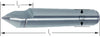 Feste Zentrierspitze PRETEC, mit halber Spitze und Hartmetalleinsatz