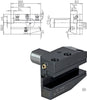 Werkzeughalter für CNC-Drehmaschine DIN 69880 Vierkant-Queraufnahme, Radial links lang Form B6