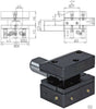 Werkzeughalter PRETEC, DIN 69880 Vierkant-Mehrfachaufnahme Radial Form D2