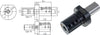 Tool holder DIN 69880 Cylinder holder form E2S slotted for clamping