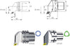 Klemmhalter SWISS TOOLS, 55&deg;/93&deg; SDJC L/R