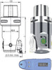 Spindelwerkzeug SWISS TOOLS, Ausdrehkopf &Oslash; 23,9-153,1 digital