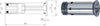 Intermediate bushing for hydraulic chucks Tendo intermediate bushing, slotted, with peripheral cooling