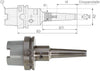 Hydrodehn-Spannfutter NT, Hydrodehn-Spannfutter, Typ PHC-SA, extra lang, superschlank